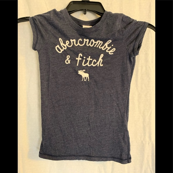 Abercrombie & Fitch Heather Blue tee - Picture 1 of 5
